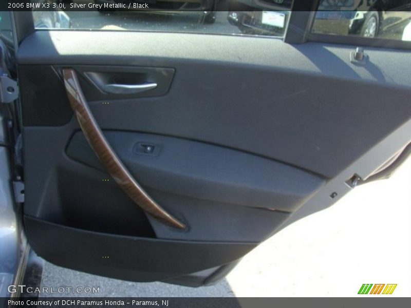 Silver Grey Metallic / Black 2006 BMW X3 3.0i