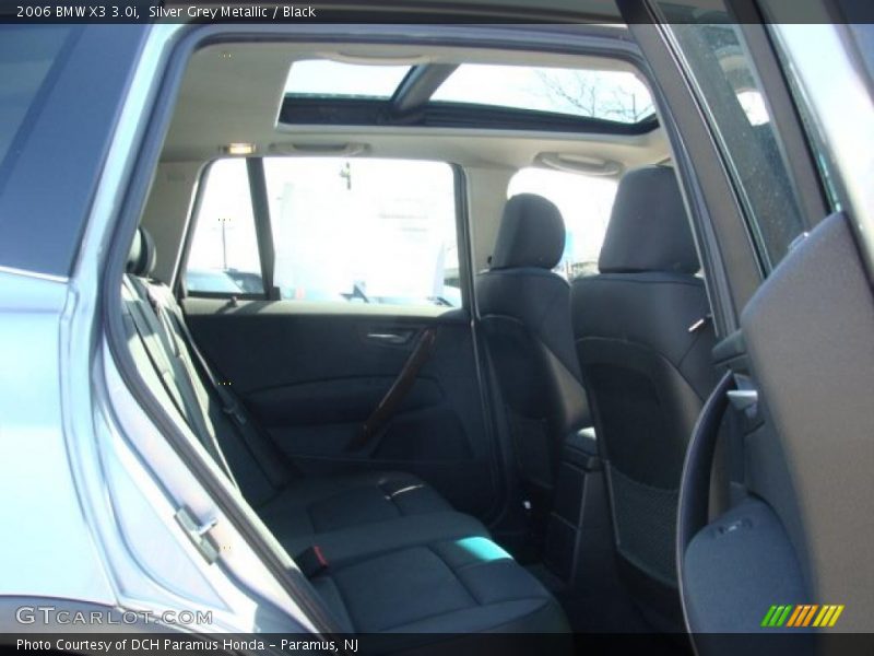 Silver Grey Metallic / Black 2006 BMW X3 3.0i