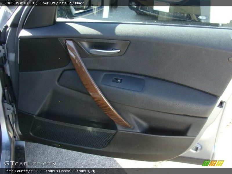 Silver Grey Metallic / Black 2006 BMW X3 3.0i