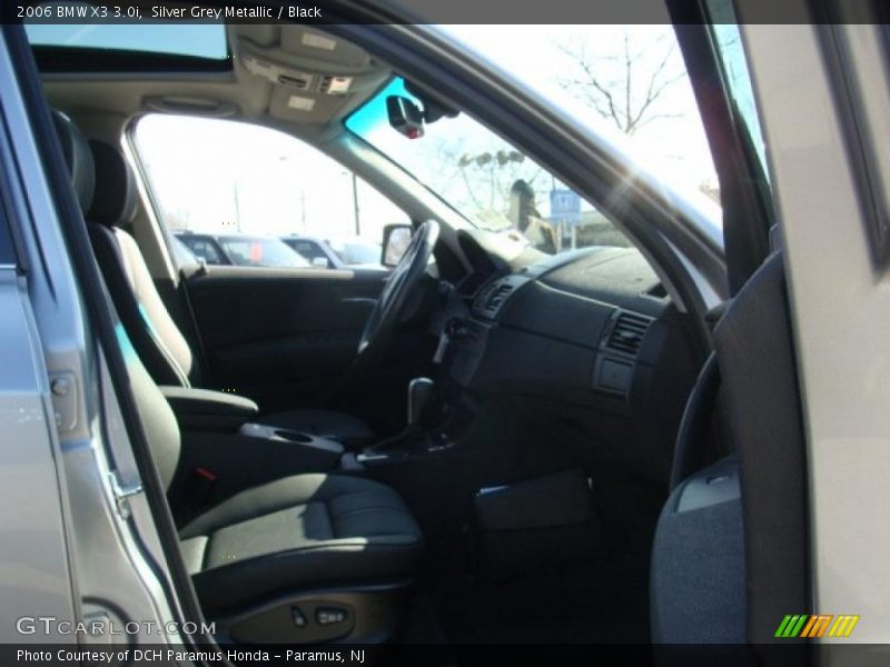 Silver Grey Metallic / Black 2006 BMW X3 3.0i