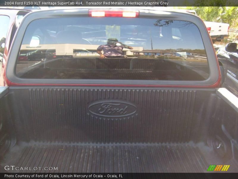 Toreador Red Metallic / Heritage Graphite Grey 2004 Ford F150 XLT Heritage SuperCab 4x4