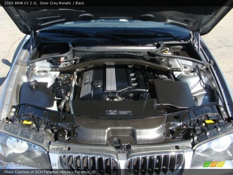 Silver Grey Metallic / Black 2006 BMW X3 3.0i