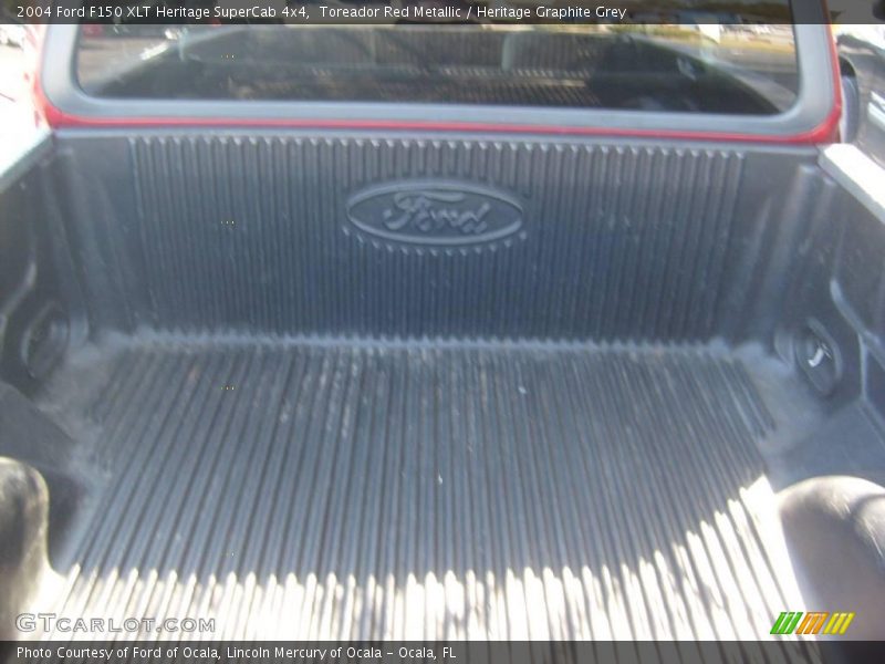 Toreador Red Metallic / Heritage Graphite Grey 2004 Ford F150 XLT Heritage SuperCab 4x4