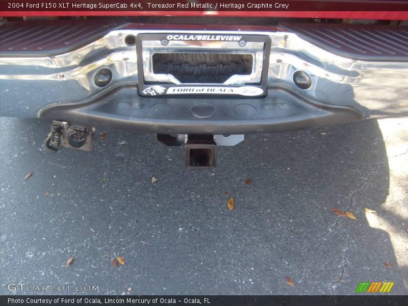 Toreador Red Metallic / Heritage Graphite Grey 2004 Ford F150 XLT Heritage SuperCab 4x4