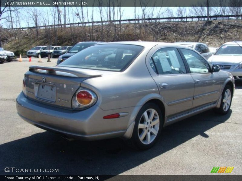 Sterling Mist / Black 2003 Nissan Maxima GLE