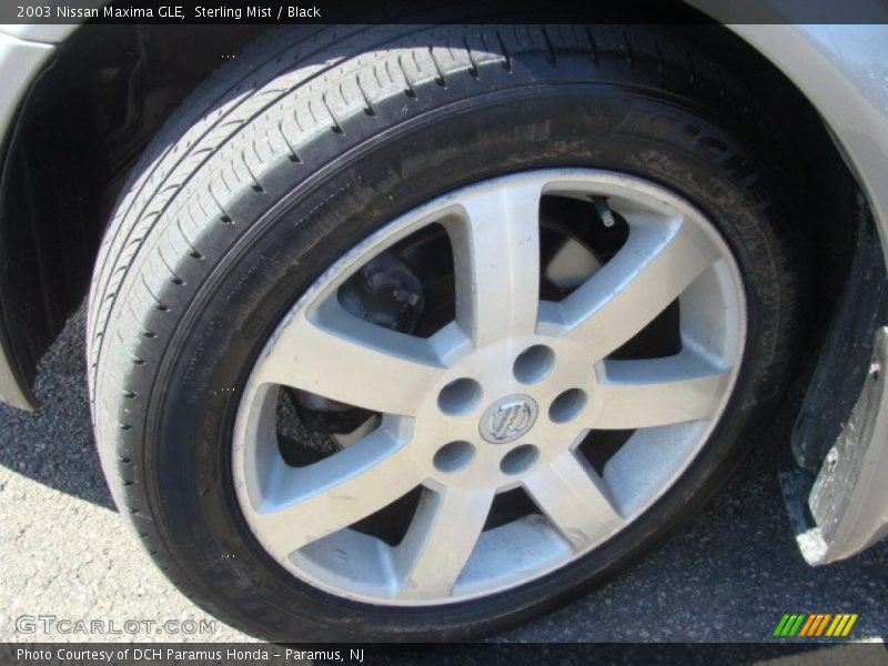 Sterling Mist / Black 2003 Nissan Maxima GLE