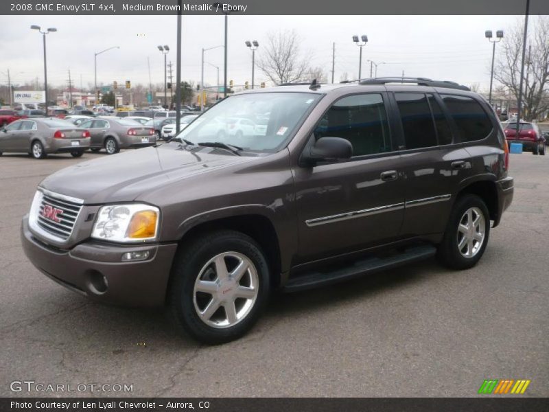 Medium Brown Metallic / Ebony 2008 GMC Envoy SLT 4x4