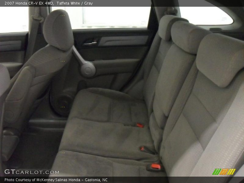 Taffeta White / Gray 2007 Honda CR-V EX 4WD