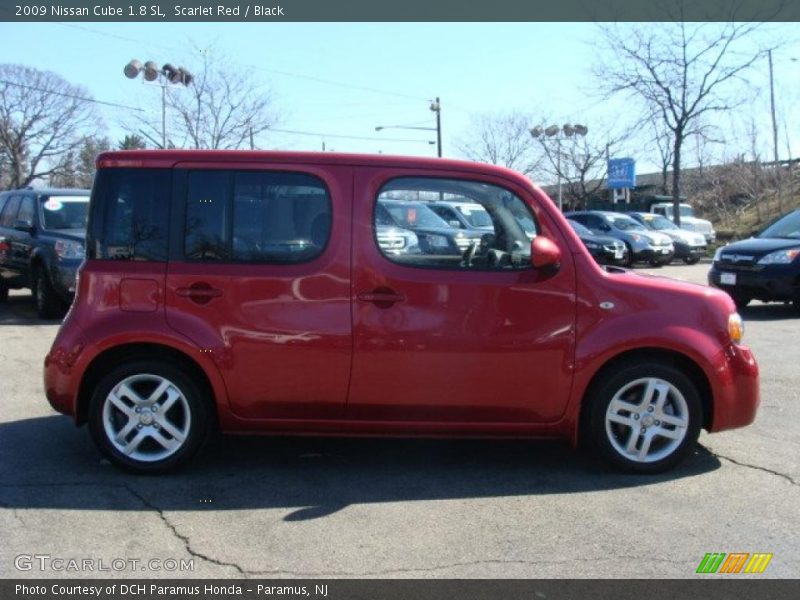 Scarlet Red / Black 2009 Nissan Cube 1.8 SL