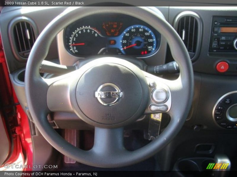Scarlet Red / Black 2009 Nissan Cube 1.8 SL