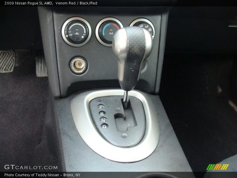  2009 Rogue SL AWD Xtronic CVT Automatic Shifter
