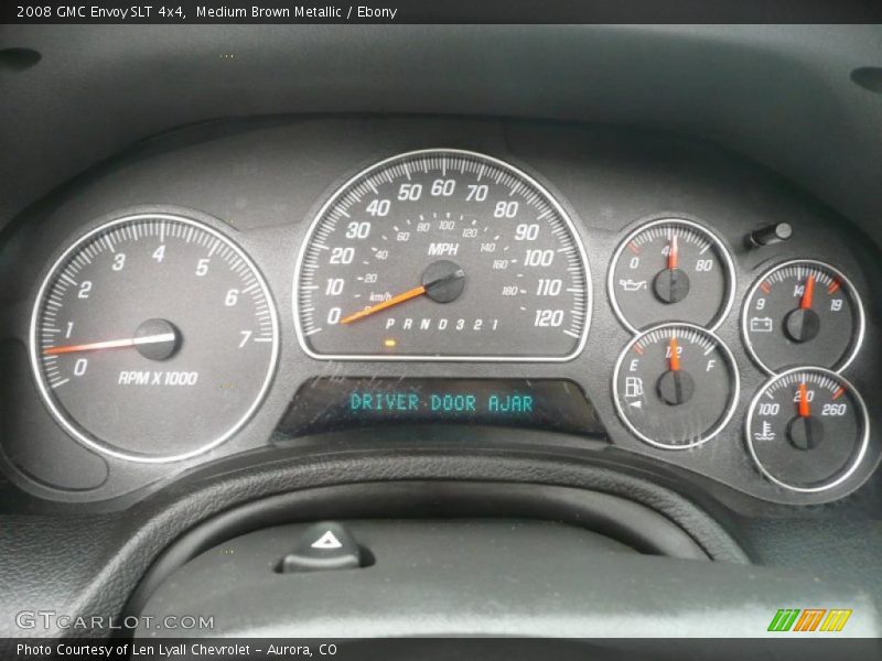  2008 Envoy SLT 4x4 SLT 4x4 Gauges