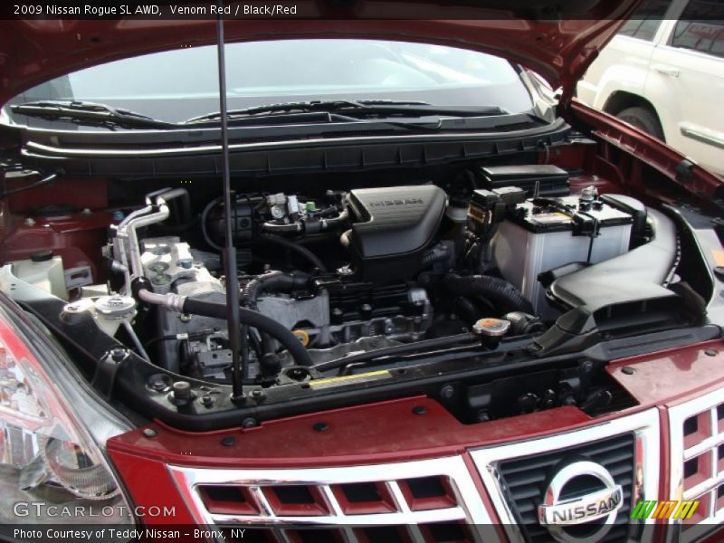Venom Red / Black/Red 2009 Nissan Rogue SL AWD