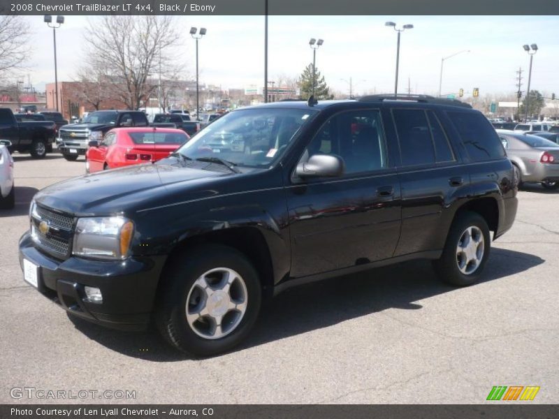 Black / Ebony 2008 Chevrolet TrailBlazer LT 4x4