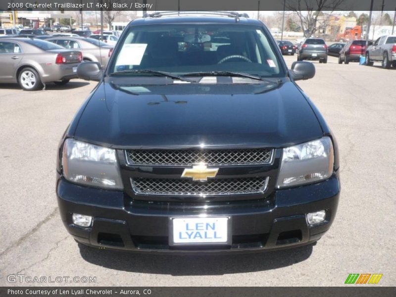 Black / Ebony 2008 Chevrolet TrailBlazer LT 4x4