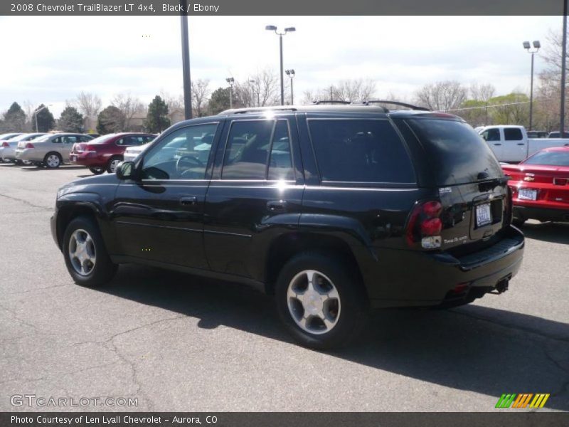 Black / Ebony 2008 Chevrolet TrailBlazer LT 4x4