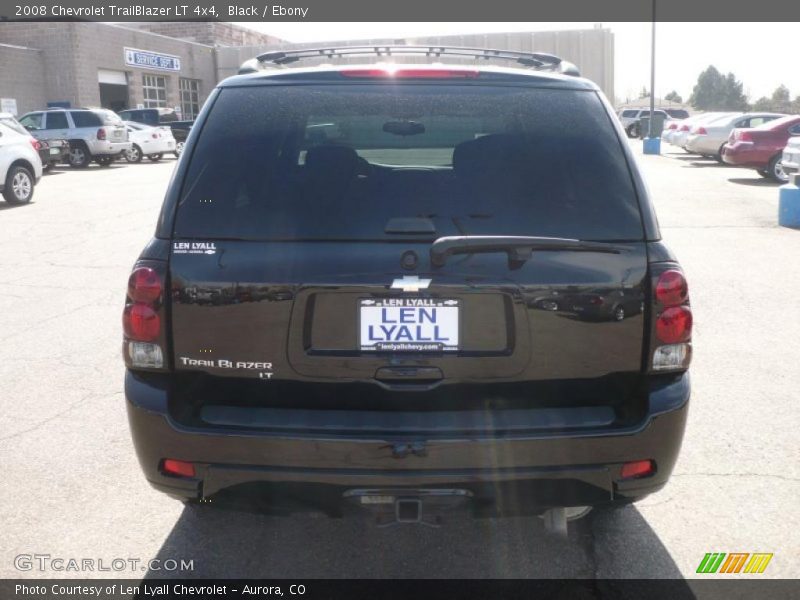 Black / Ebony 2008 Chevrolet TrailBlazer LT 4x4