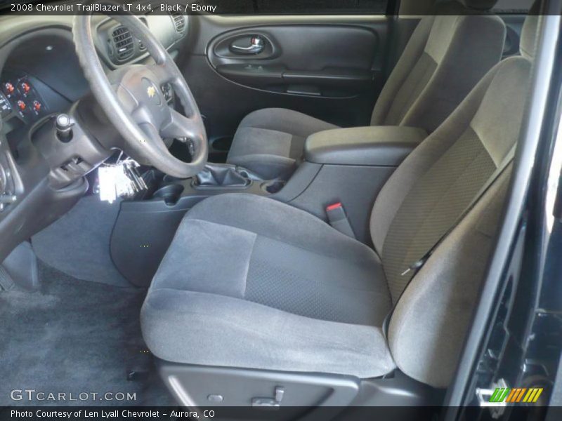 Black / Ebony 2008 Chevrolet TrailBlazer LT 4x4