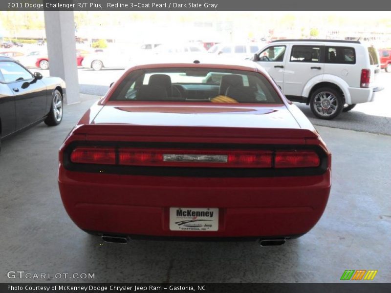 Redline 3-Coat Pearl / Dark Slate Gray 2011 Dodge Challenger R/T Plus