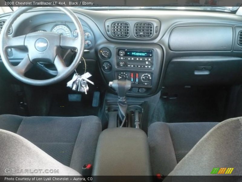 Black / Ebony 2008 Chevrolet TrailBlazer LT 4x4