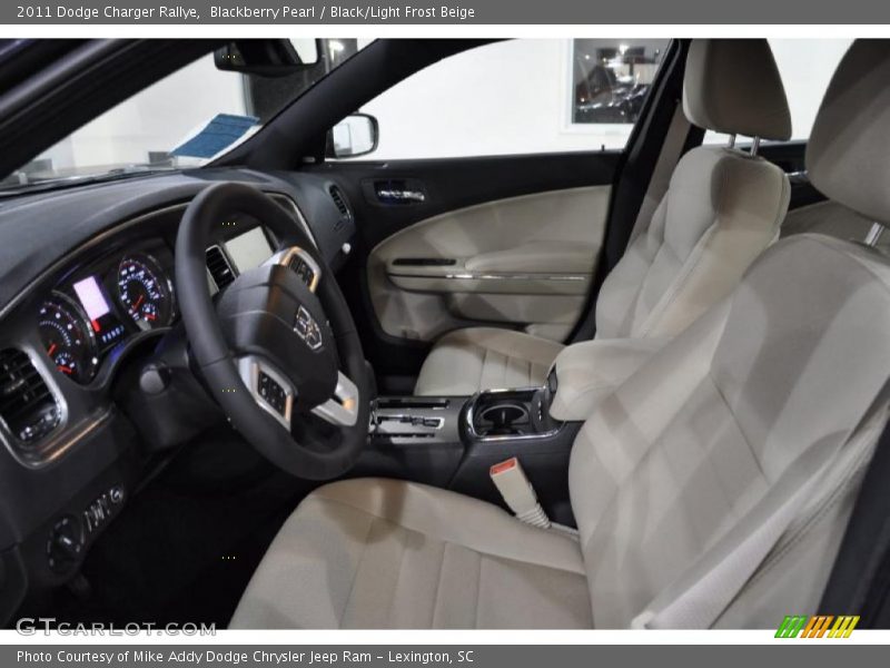  2011 Charger Rallye Black/Light Frost Beige Interior