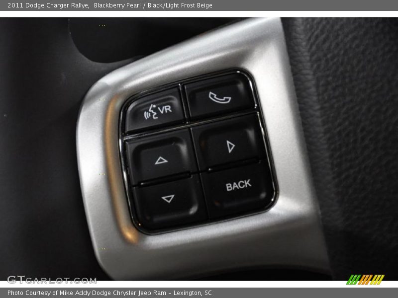 Controls of 2011 Charger Rallye