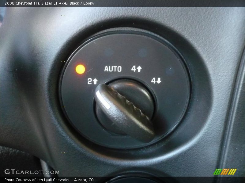 Black / Ebony 2008 Chevrolet TrailBlazer LT 4x4