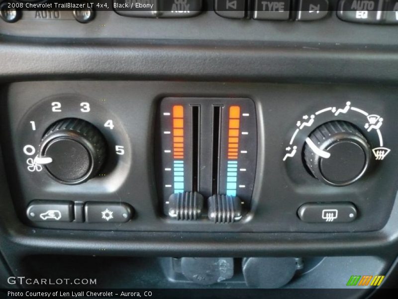 Black / Ebony 2008 Chevrolet TrailBlazer LT 4x4