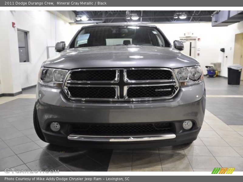 Mineral Gray Metallic / Black 2011 Dodge Durango Crew