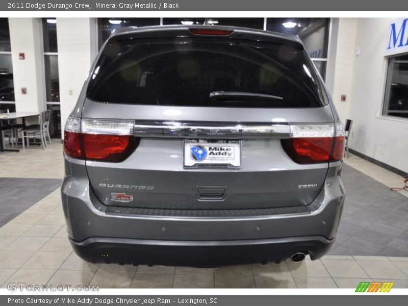 Mineral Gray Metallic / Black 2011 Dodge Durango Crew