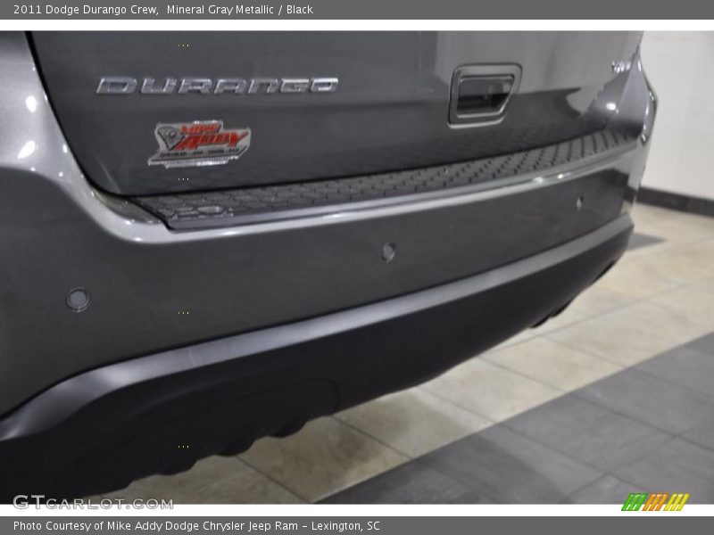 Mineral Gray Metallic / Black 2011 Dodge Durango Crew
