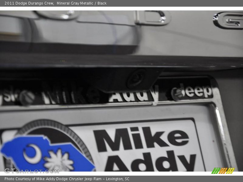Mineral Gray Metallic / Black 2011 Dodge Durango Crew