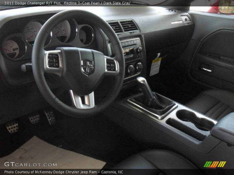 Dark Slate Gray Interior - 2011 Challenger R/T Plus 