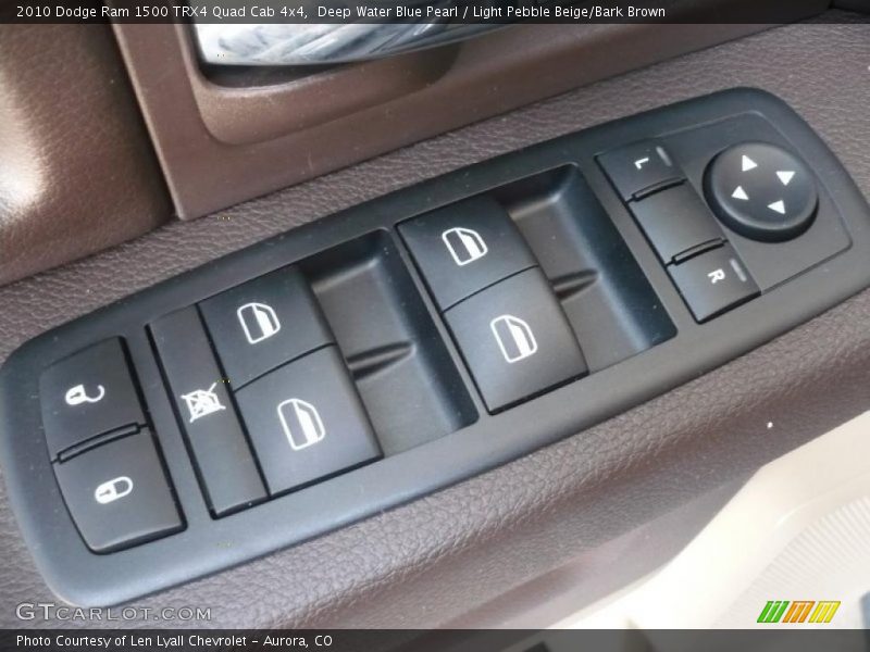 Controls of 2010 Ram 1500 TRX4 Quad Cab 4x4