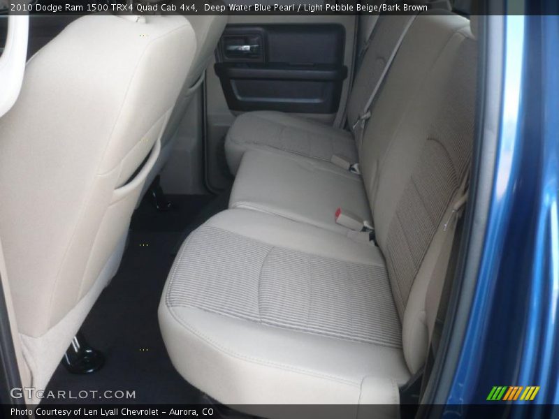  2010 Ram 1500 TRX4 Quad Cab 4x4 Light Pebble Beige/Bark Brown Interior