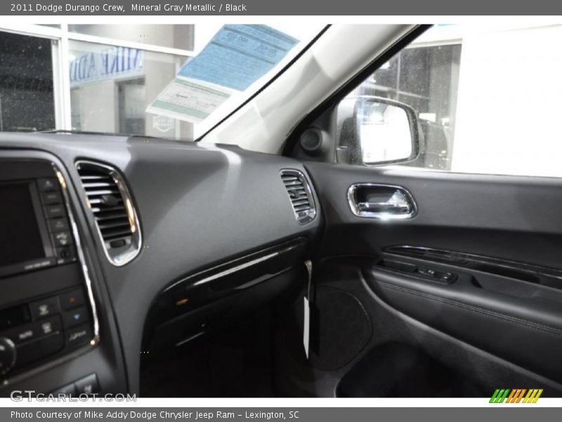 Mineral Gray Metallic / Black 2011 Dodge Durango Crew