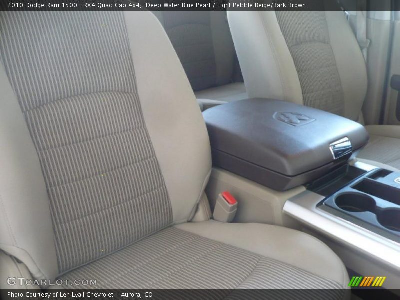  2010 Ram 1500 TRX4 Quad Cab 4x4 Light Pebble Beige/Bark Brown Interior