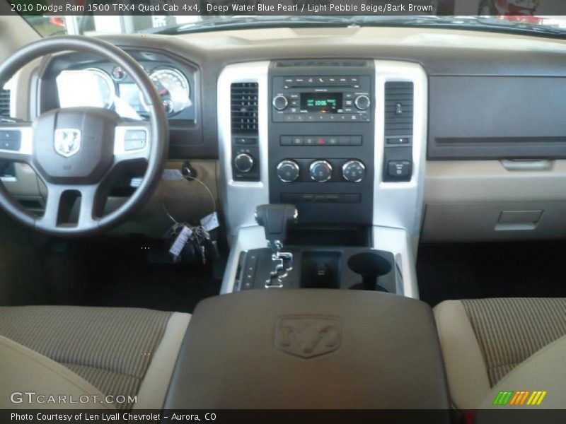 Dashboard of 2010 Ram 1500 TRX4 Quad Cab 4x4