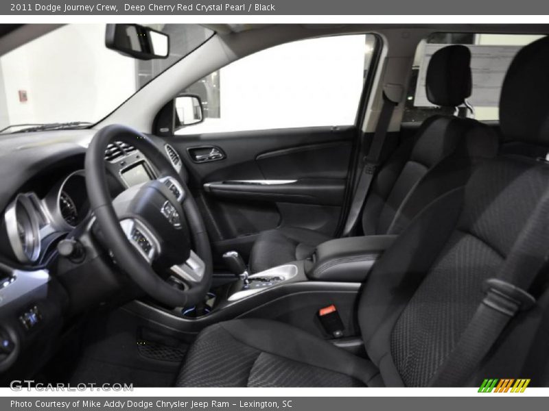  2011 Journey Crew Black Interior