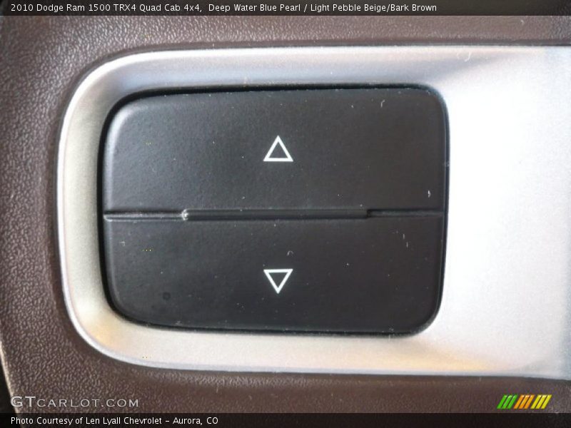 Controls of 2010 Ram 1500 TRX4 Quad Cab 4x4