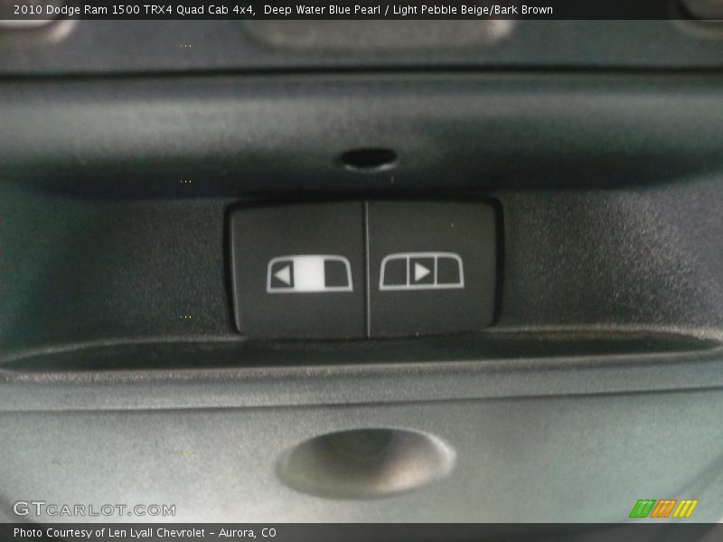 Controls of 2010 Ram 1500 TRX4 Quad Cab 4x4