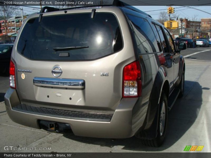 Desert Stone / Cafe Latte 2008 Nissan Pathfinder SE 4x4