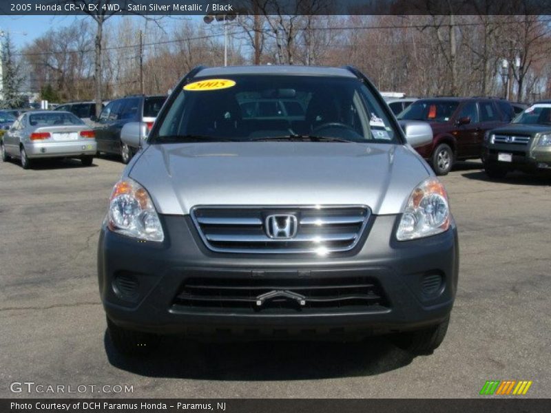 Satin Silver Metallic / Black 2005 Honda CR-V EX 4WD