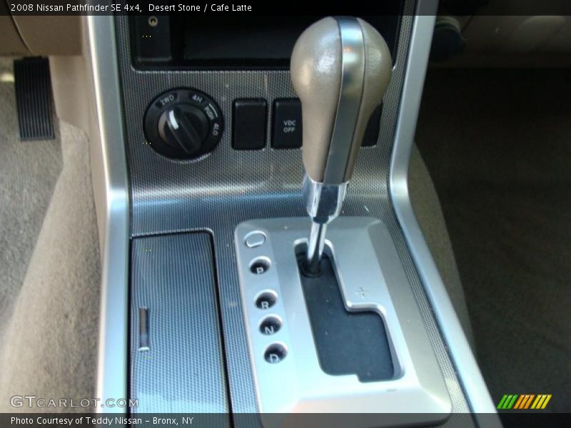 Desert Stone / Cafe Latte 2008 Nissan Pathfinder SE 4x4