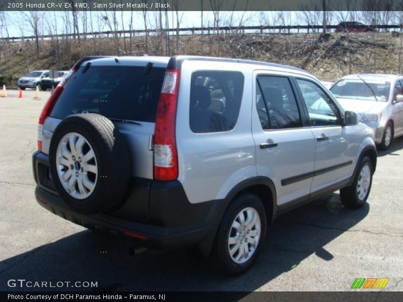 Satin Silver Metallic / Black 2005 Honda CR-V EX 4WD
