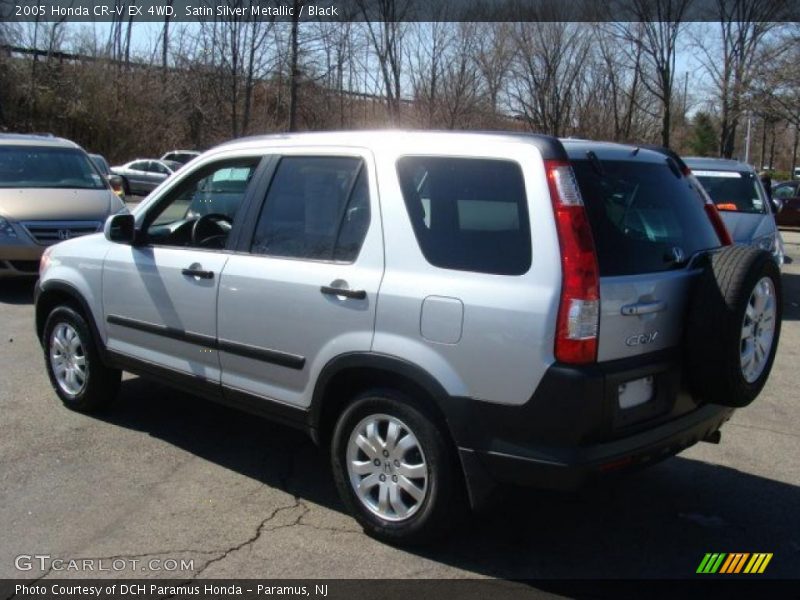 Satin Silver Metallic / Black 2005 Honda CR-V EX 4WD