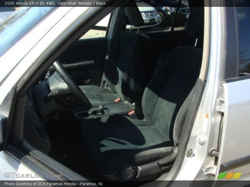 Satin Silver Metallic / Black 2005 Honda CR-V EX 4WD