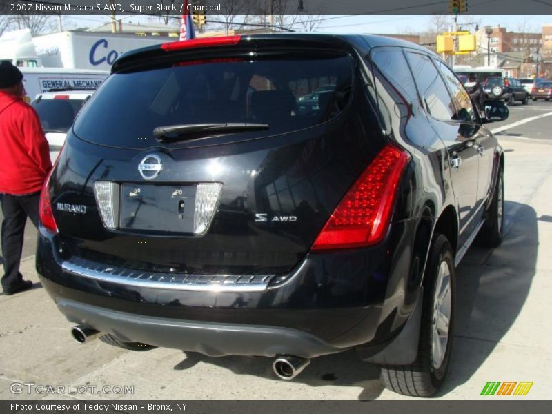 Super Black / Charcoal 2007 Nissan Murano S AWD