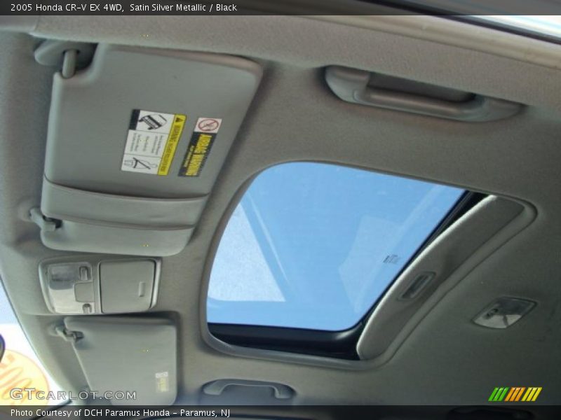 Satin Silver Metallic / Black 2005 Honda CR-V EX 4WD