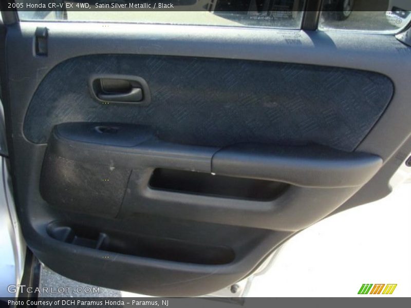 Satin Silver Metallic / Black 2005 Honda CR-V EX 4WD